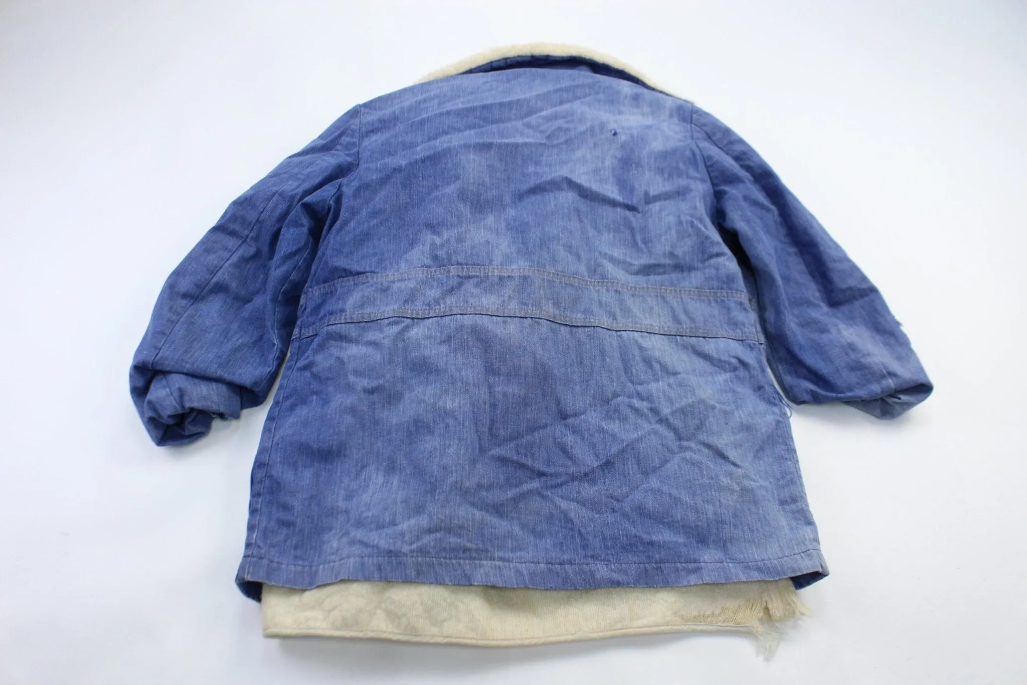 70's Sears Sportswear Denim Sherpa Jacket