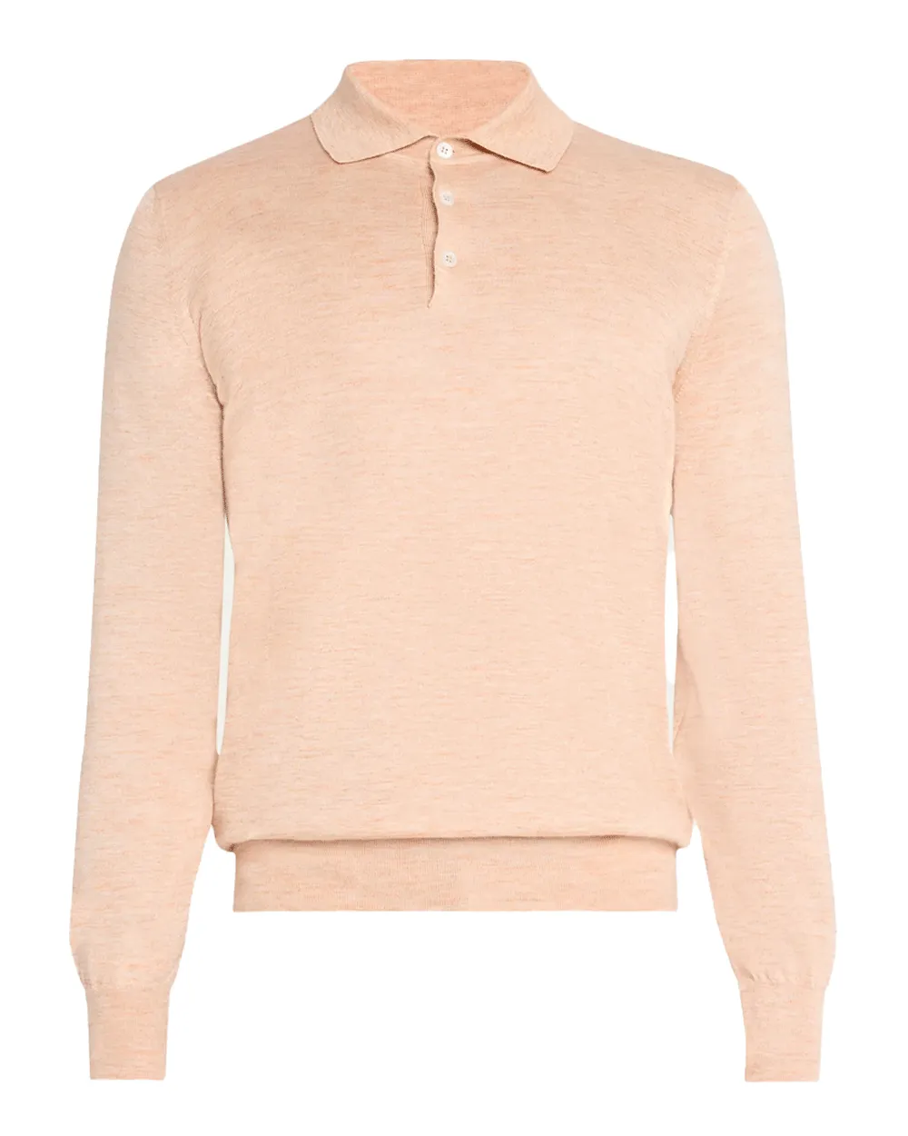 Apricot Polo Sweater