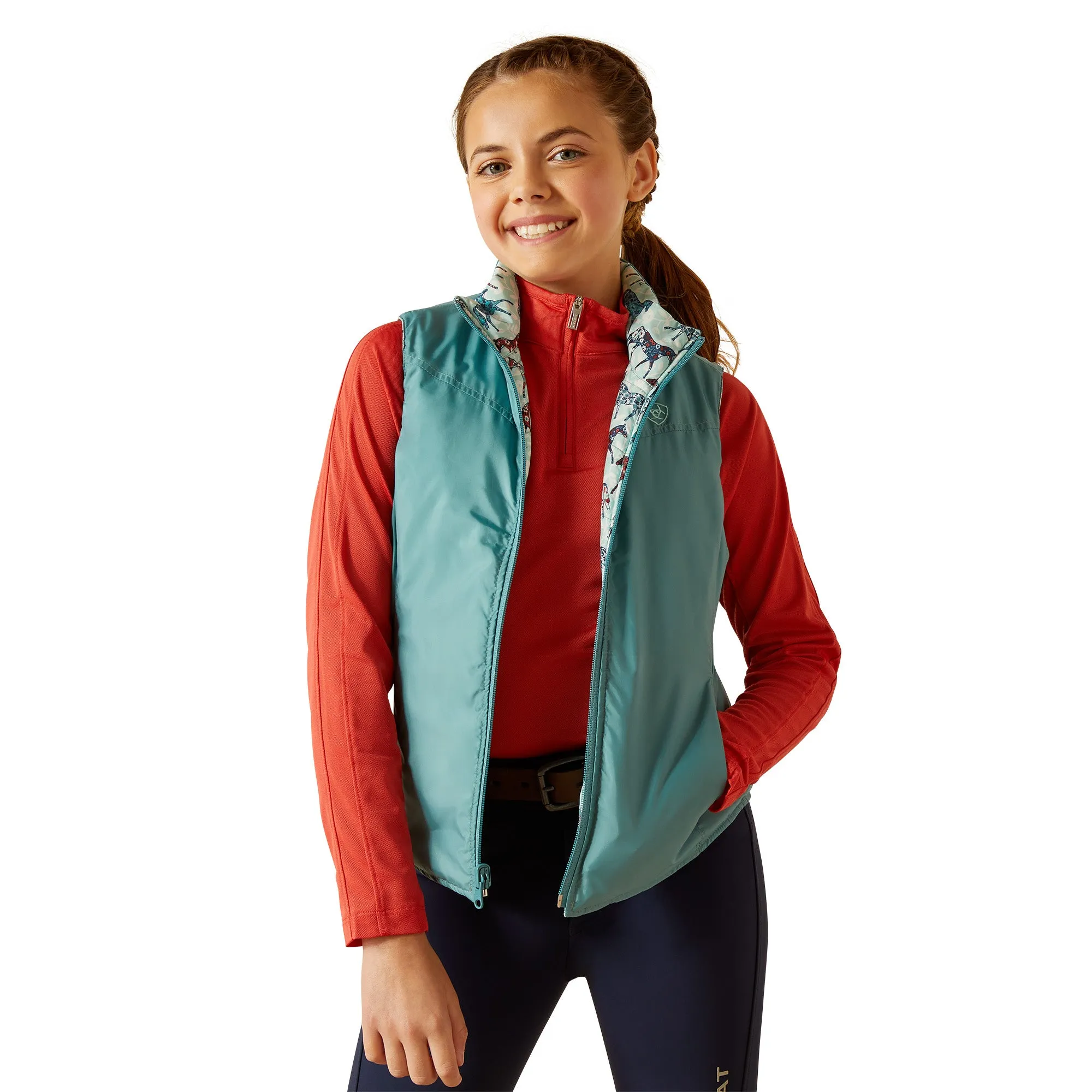 Ariat Girls Bella Insulated Reversible Vest