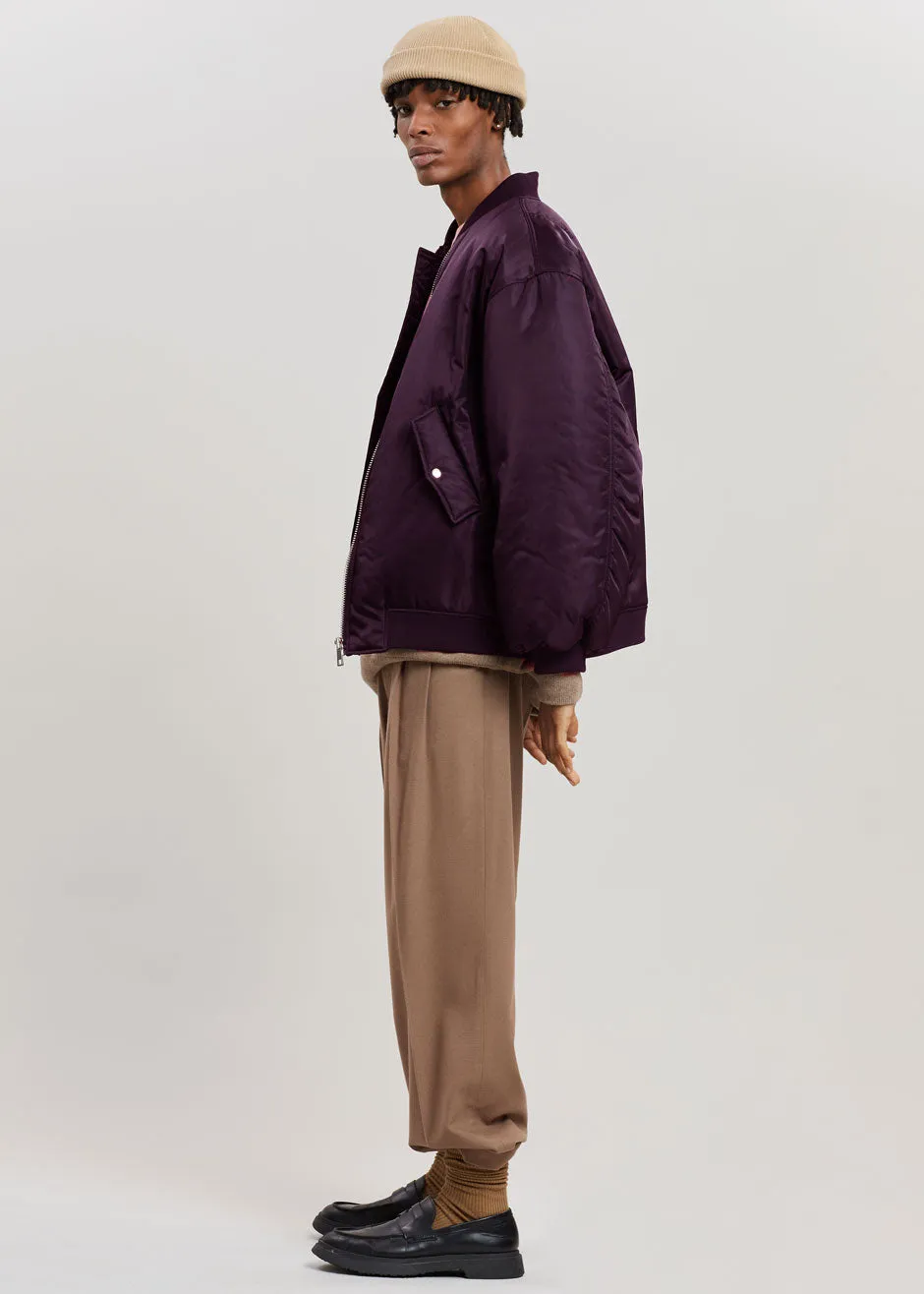 Astra Bomber Jacket - Royal Purple