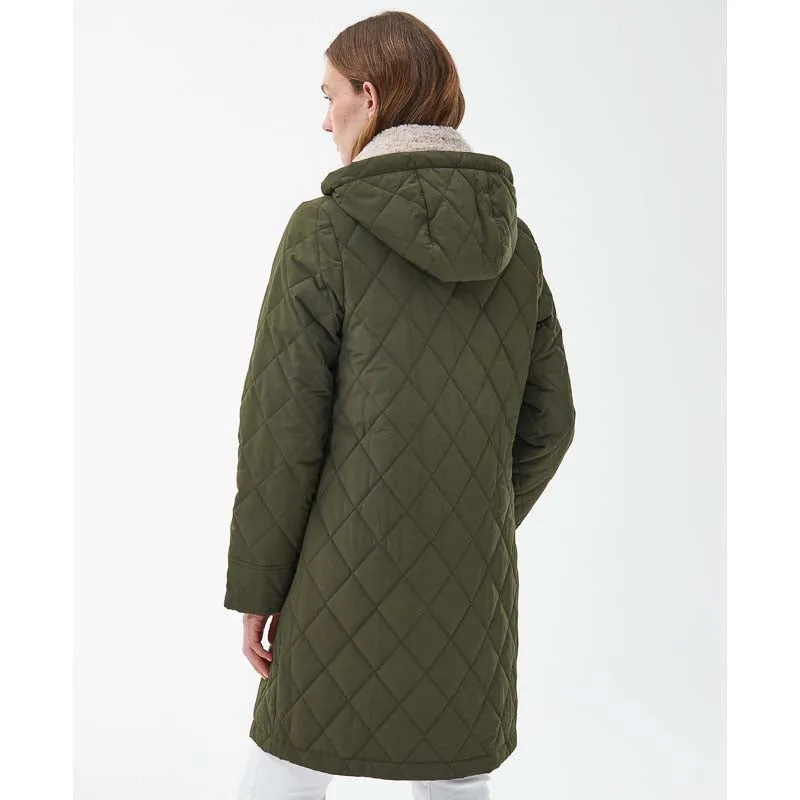 Barbour Fox Ladies Quilted Jacket - Olive/Ancient