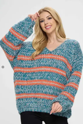 Blazing Stripe Sweater