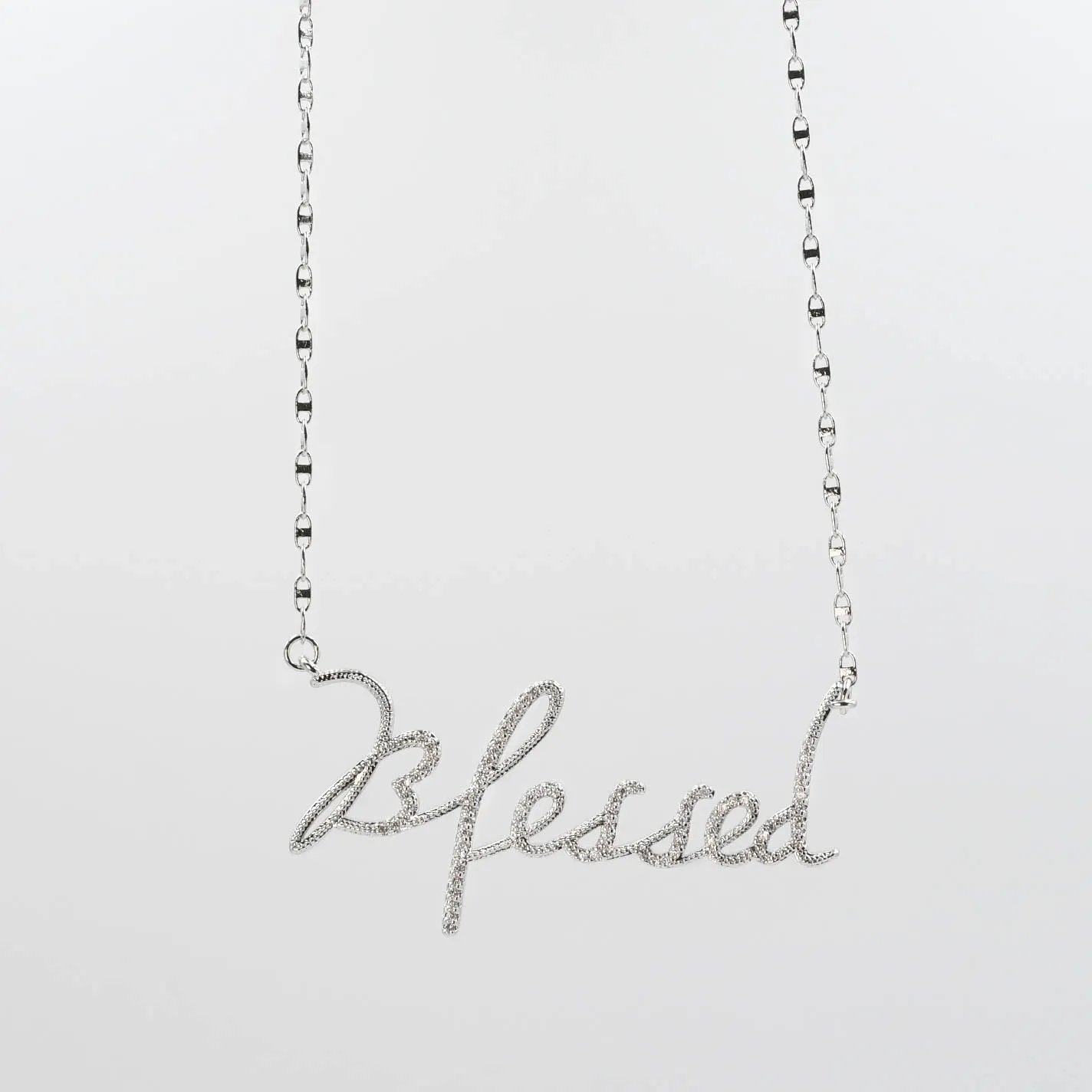 Blessed Silver Necklace I-41