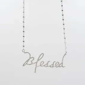 Blessed Silver Necklace I-41