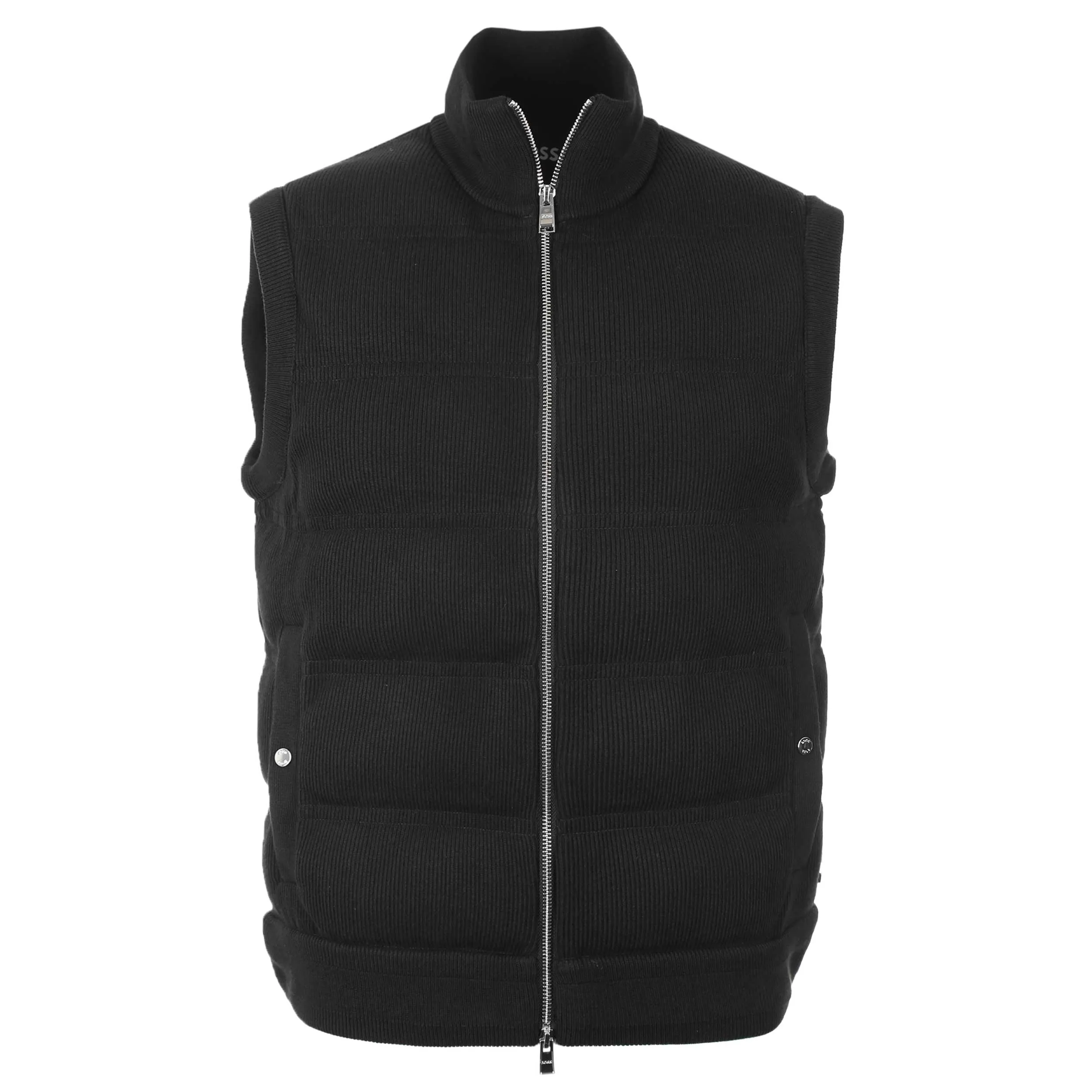 BOSS Mandolino Gilet in Black