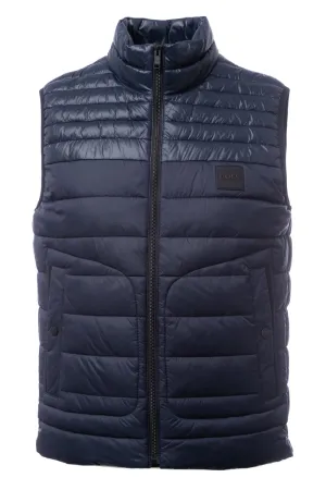 BOSS Odunk Gilet in Dark Blue