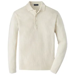 Brixham Sweater Polo Almond - SS24