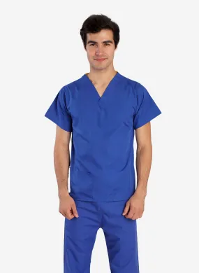 Budget Scrub Top - Cornflower/Royal