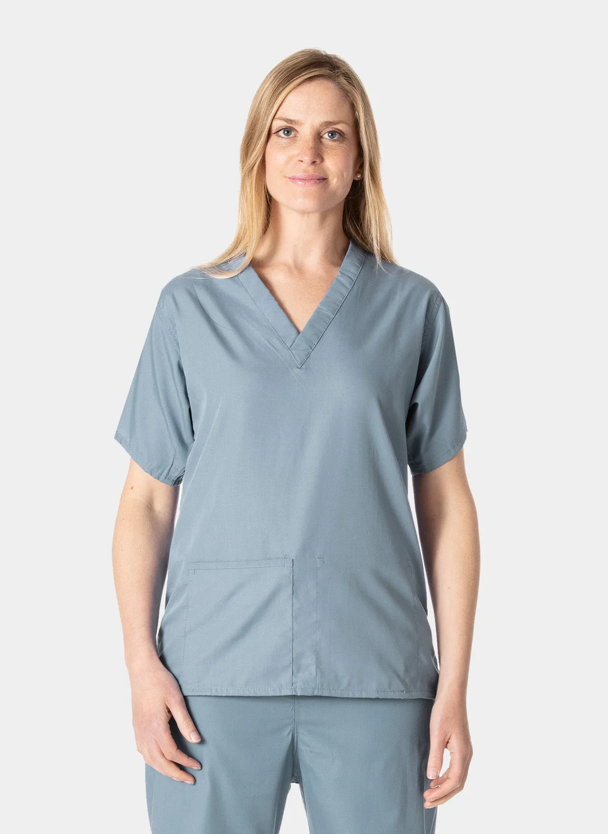 Budget Scrub Top - Misty