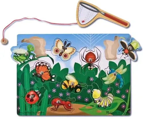 Bug-Catching Magnetic Puzzle Game