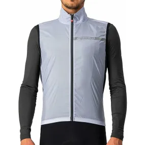 Castelli Squadra Stretch Mens Cycling Gilet - Silver