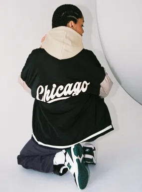 Chicago Bomber Jacket Black