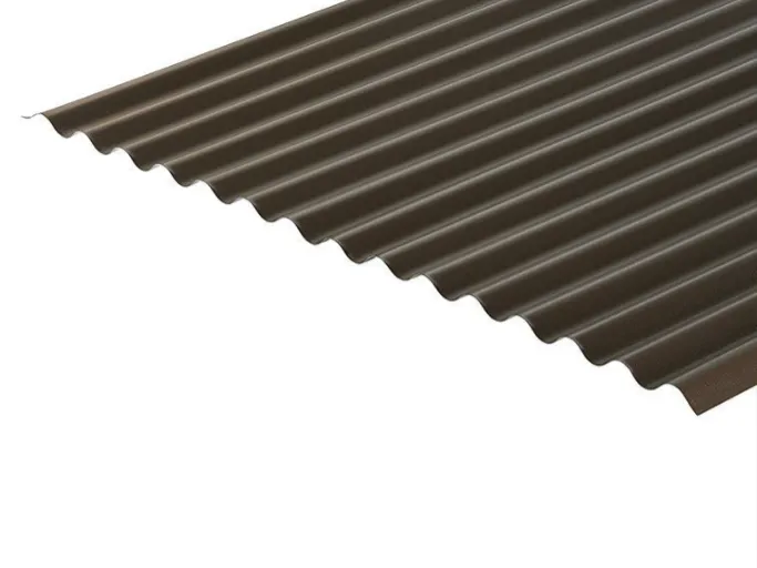 Cladco 13/3 Corrugated Roof Sheet with DRIPSTOP Anti-Condensation 0.7mm PVC Plastisol Coated