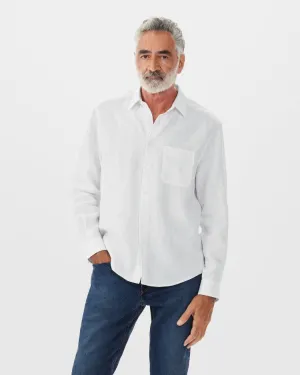 Coalcliff Linen Shirt - White