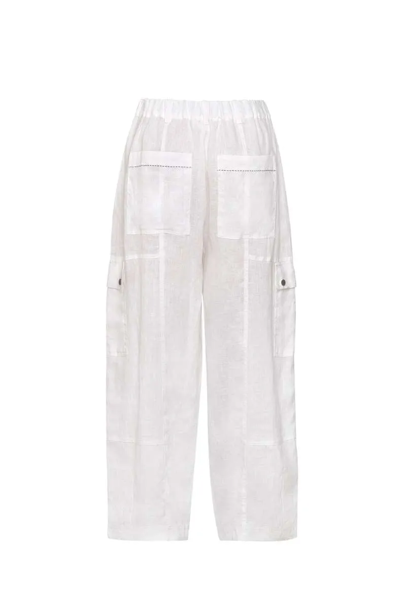 Coast Pant in White MS1121 by Madly Sweetly