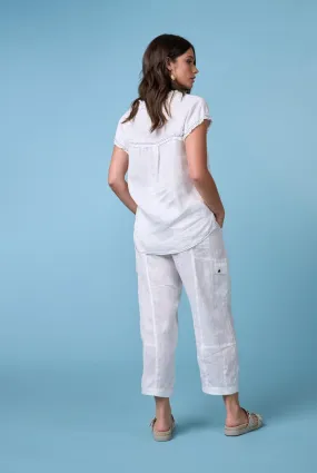 Coast Pant in White MS1121 by Madly Sweetly