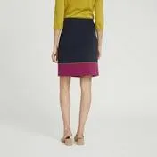 Colour Block Ponte Skirt