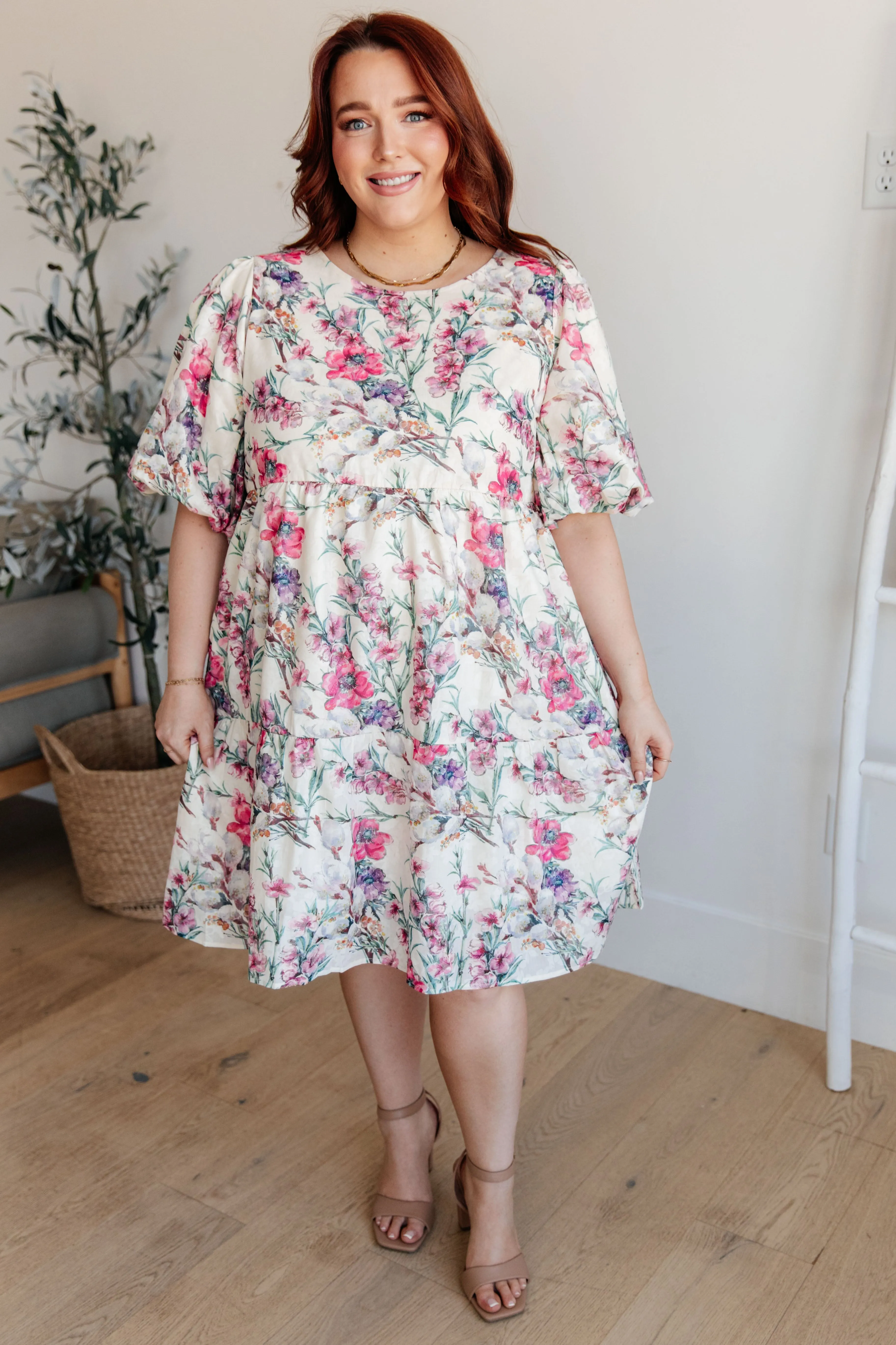 Coquette Floral Dress -SALE- Size 1XL Left