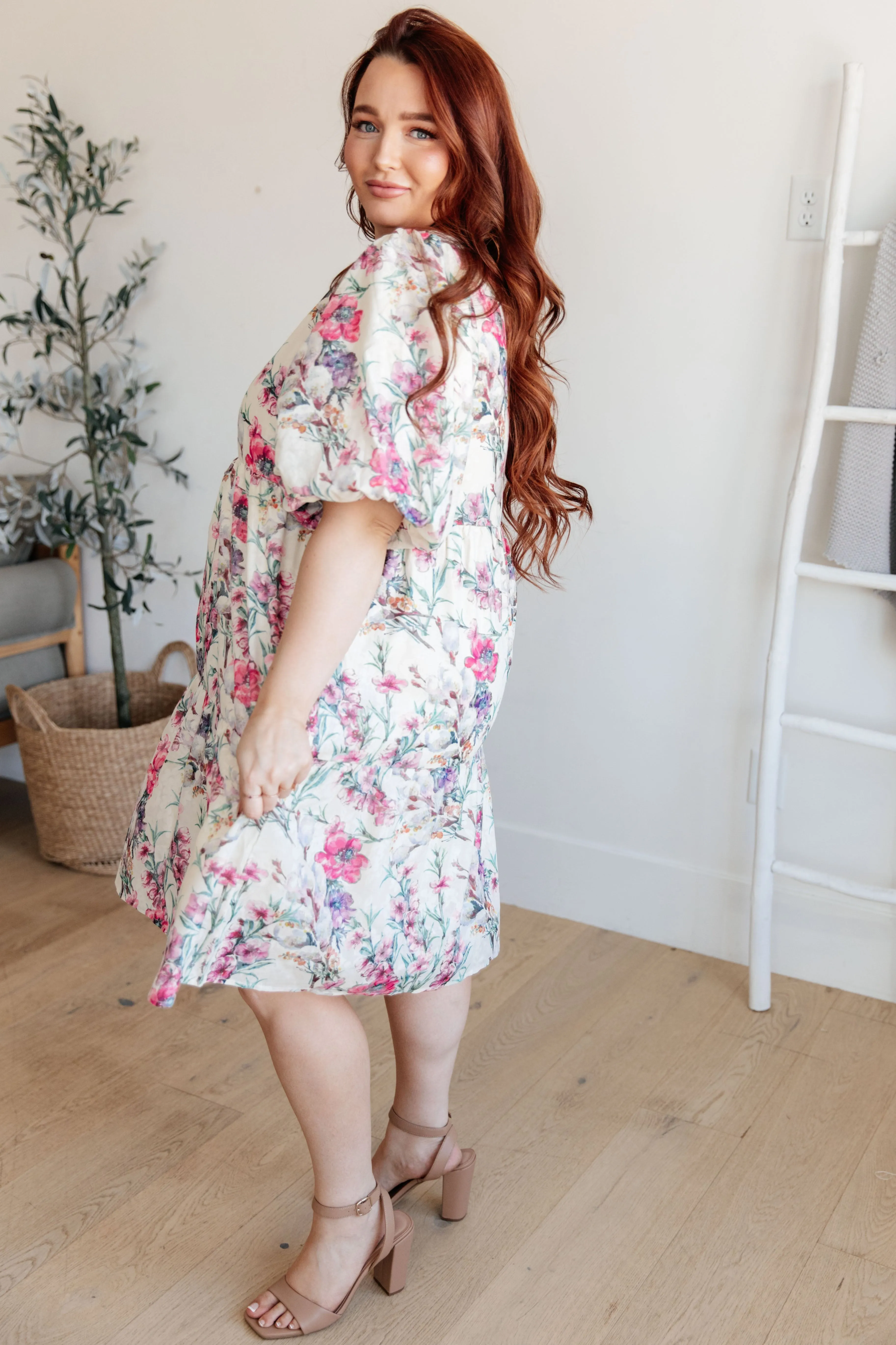 Coquette Floral Dress -SALE- Size 1XL Left