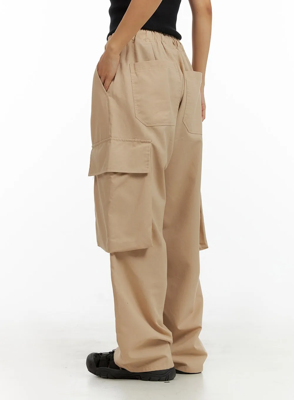 Cotton Cargo Pants IU412