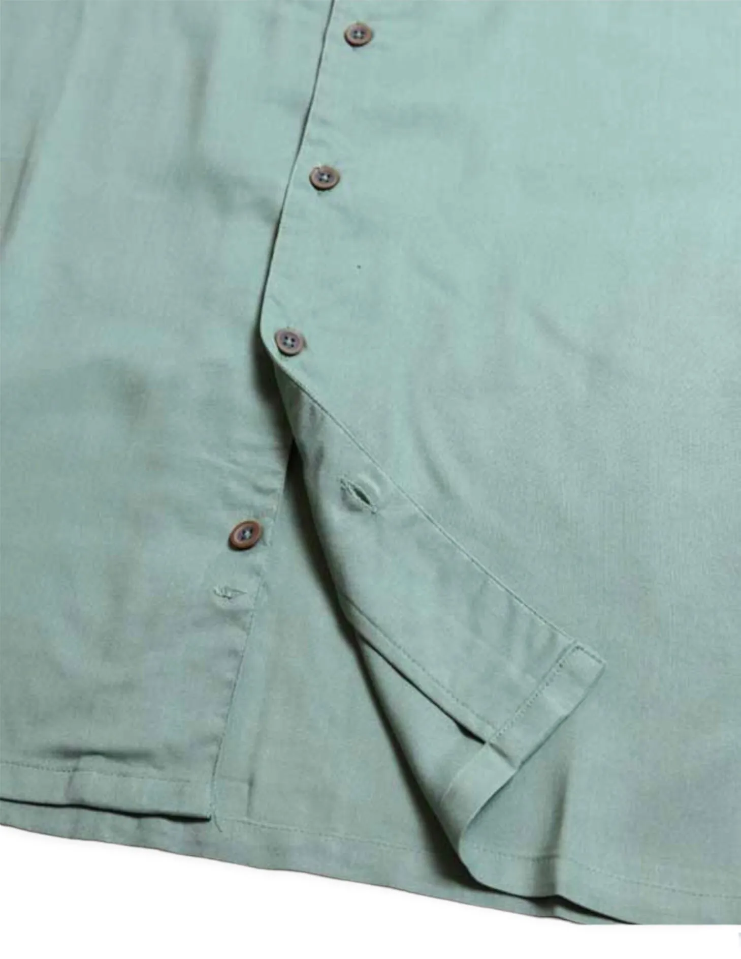 Cypress Monterey Button Down Shirt- Granite Green