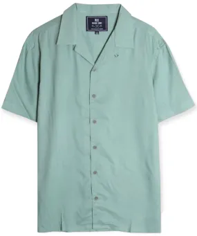 Cypress Monterey Button Down Shirt- Granite Green