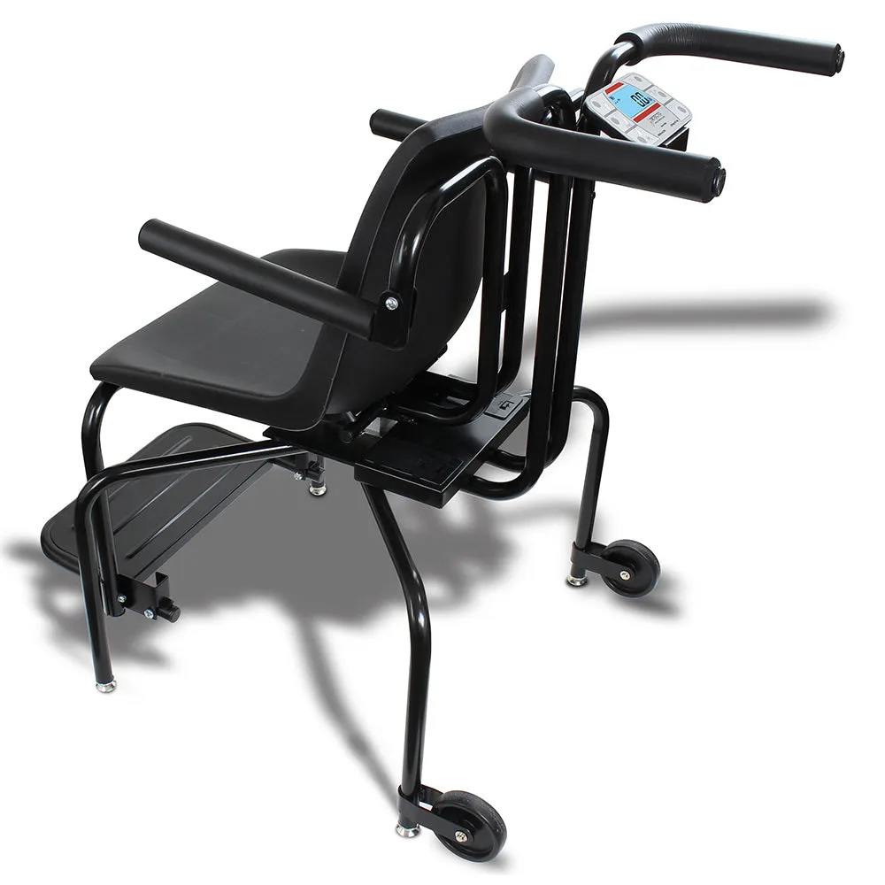 Detecto Digital Rolling Chair Scale with AC Adapter