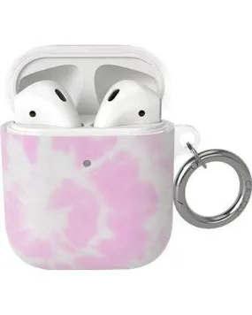 Down for Whatever | Light Pink Tie Dye AirPods Case