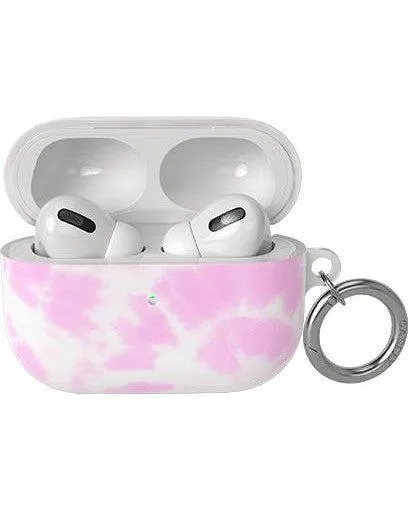 Down for Whatever | Light Pink Tie Dye AirPods Case