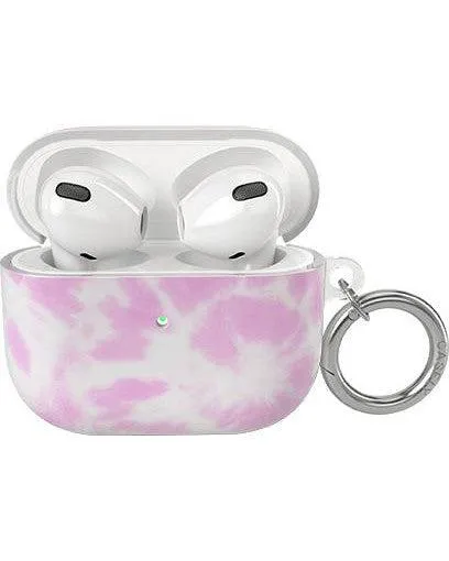 Down for Whatever | Light Pink Tie Dye AirPods Case