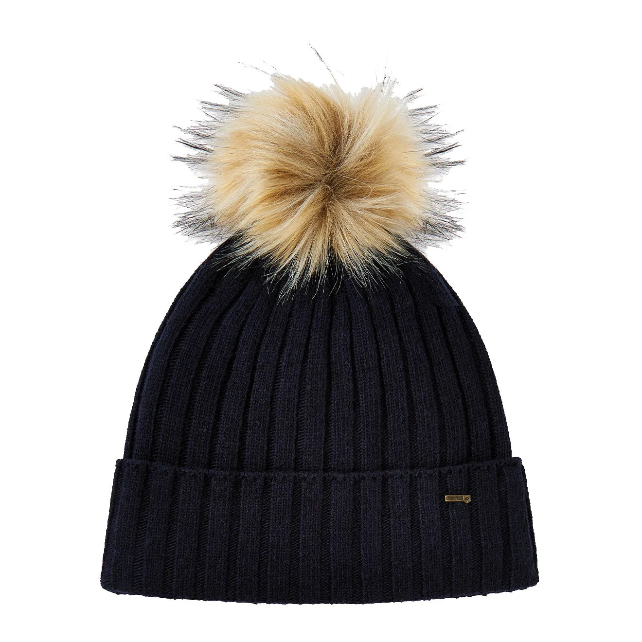 Dubarry Curlew Knitted Beanie Navy