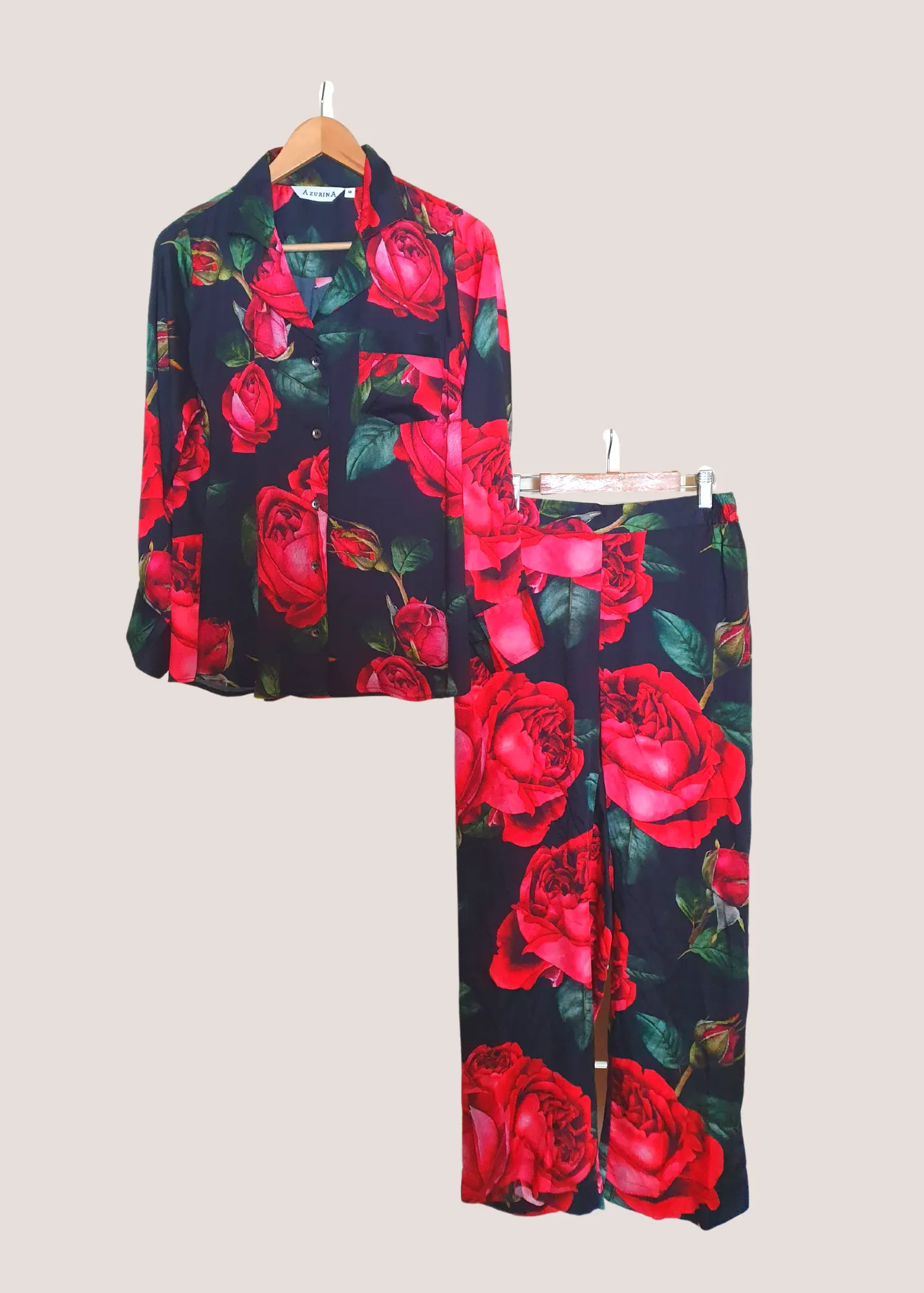 Ela PJ Set - Roses