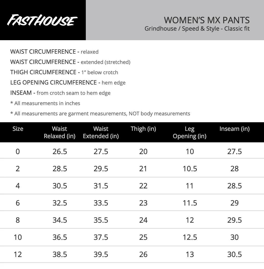 Fasthouse Speed Style Zenith Women's Pants