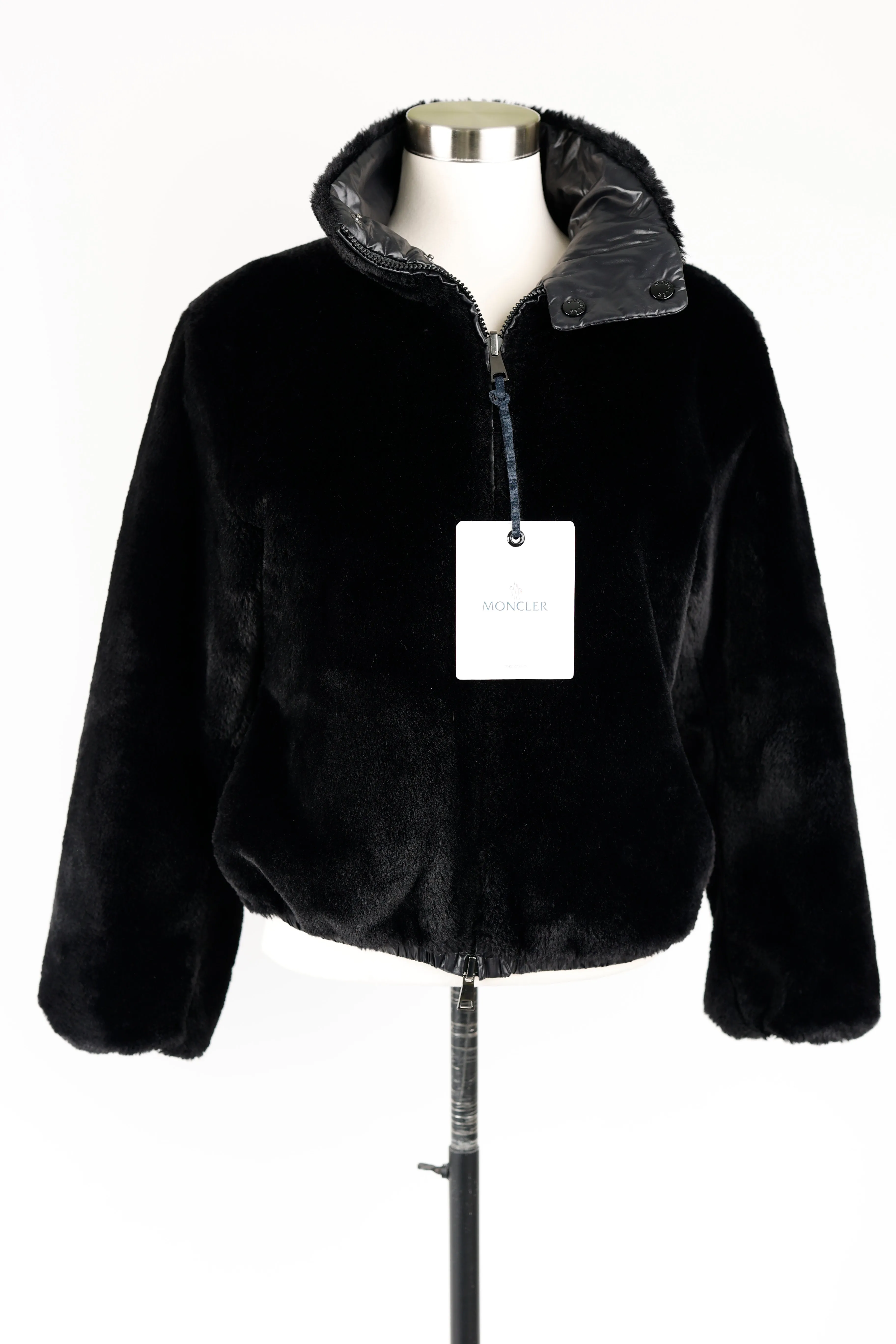 Faux Fur Reversible Puffer Jacket