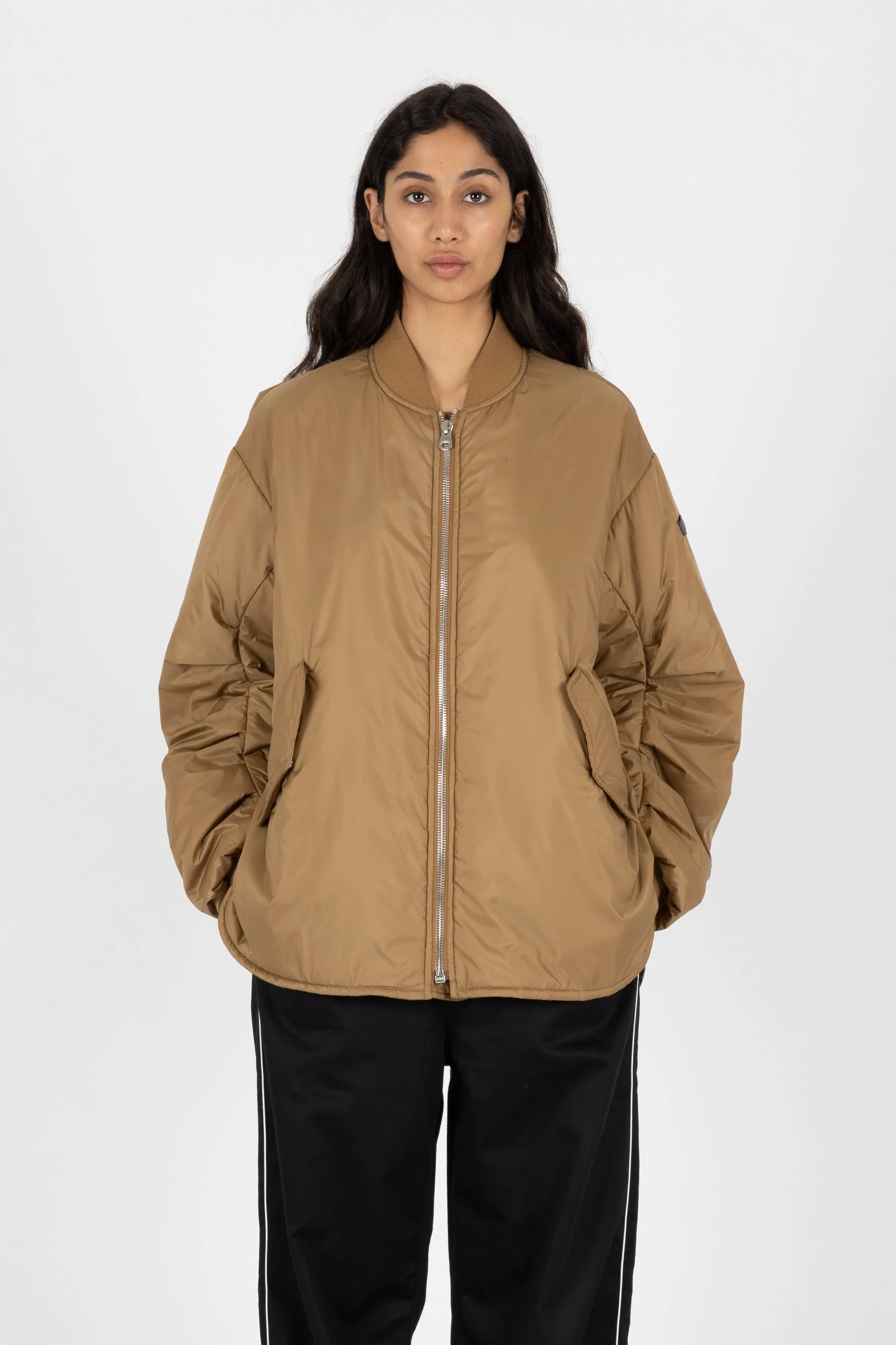 FLARED BOMBER JACKET FEY