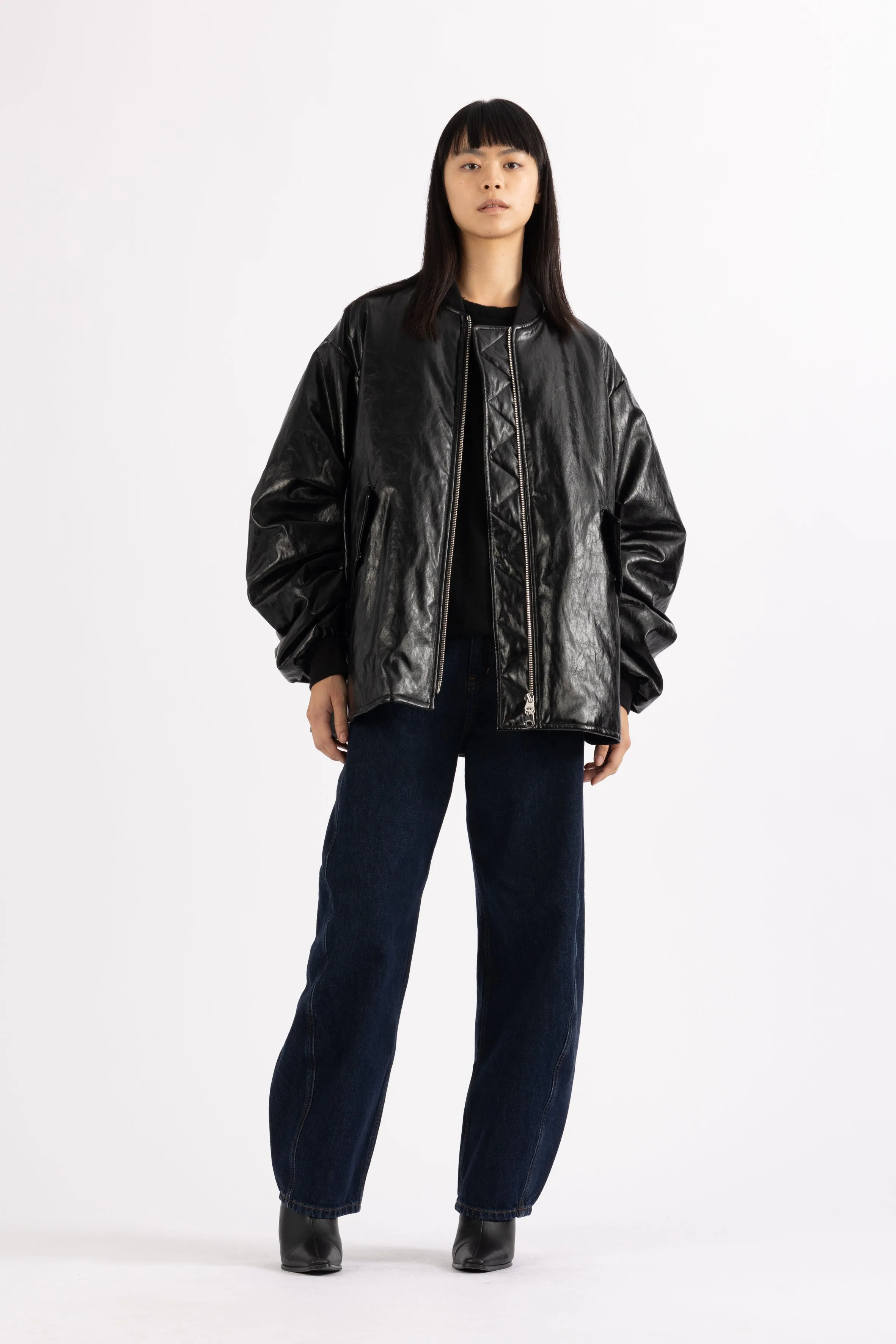 FLARED BOMBER JACKET RIA