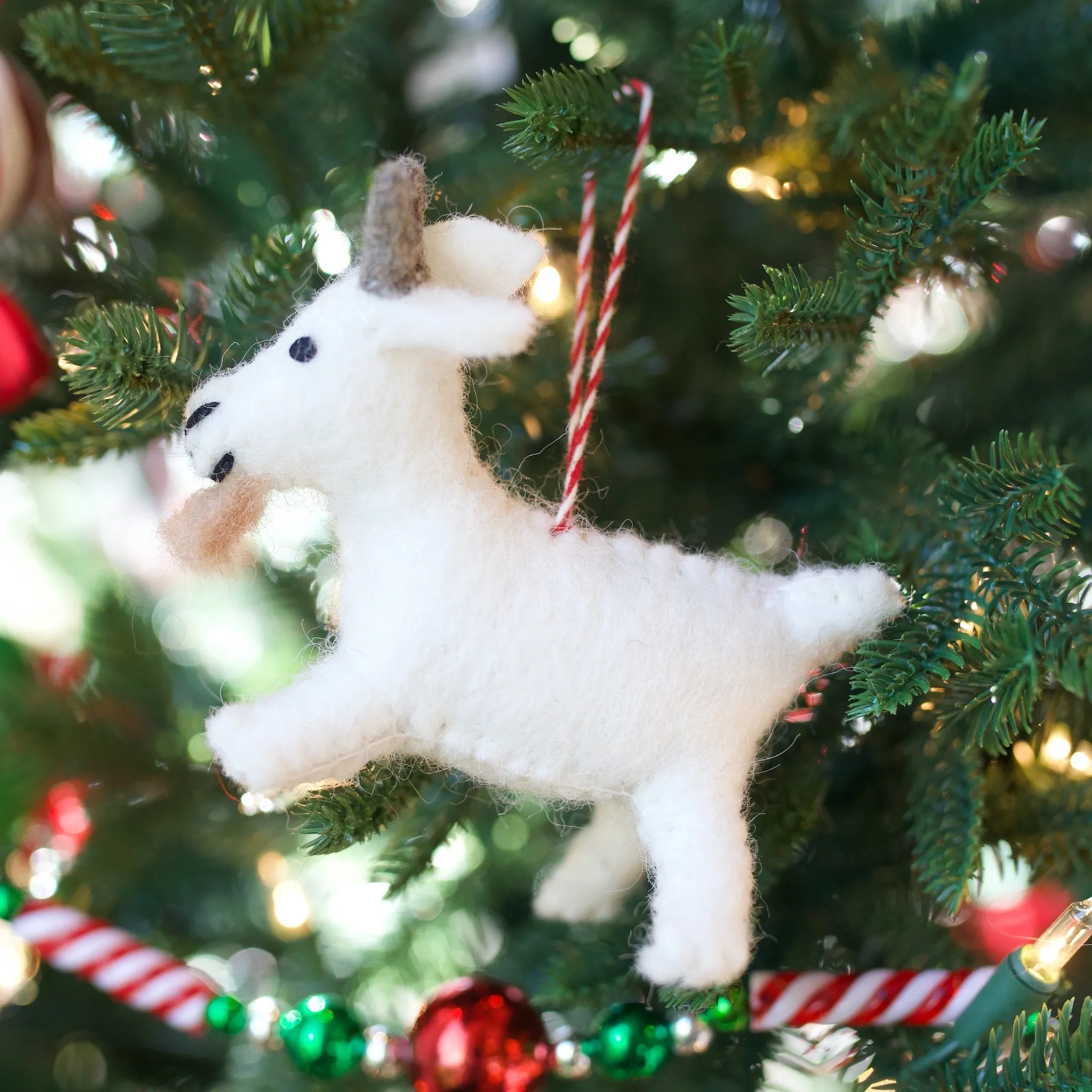 Friendly Farm Animals, Felt Ornament Collection