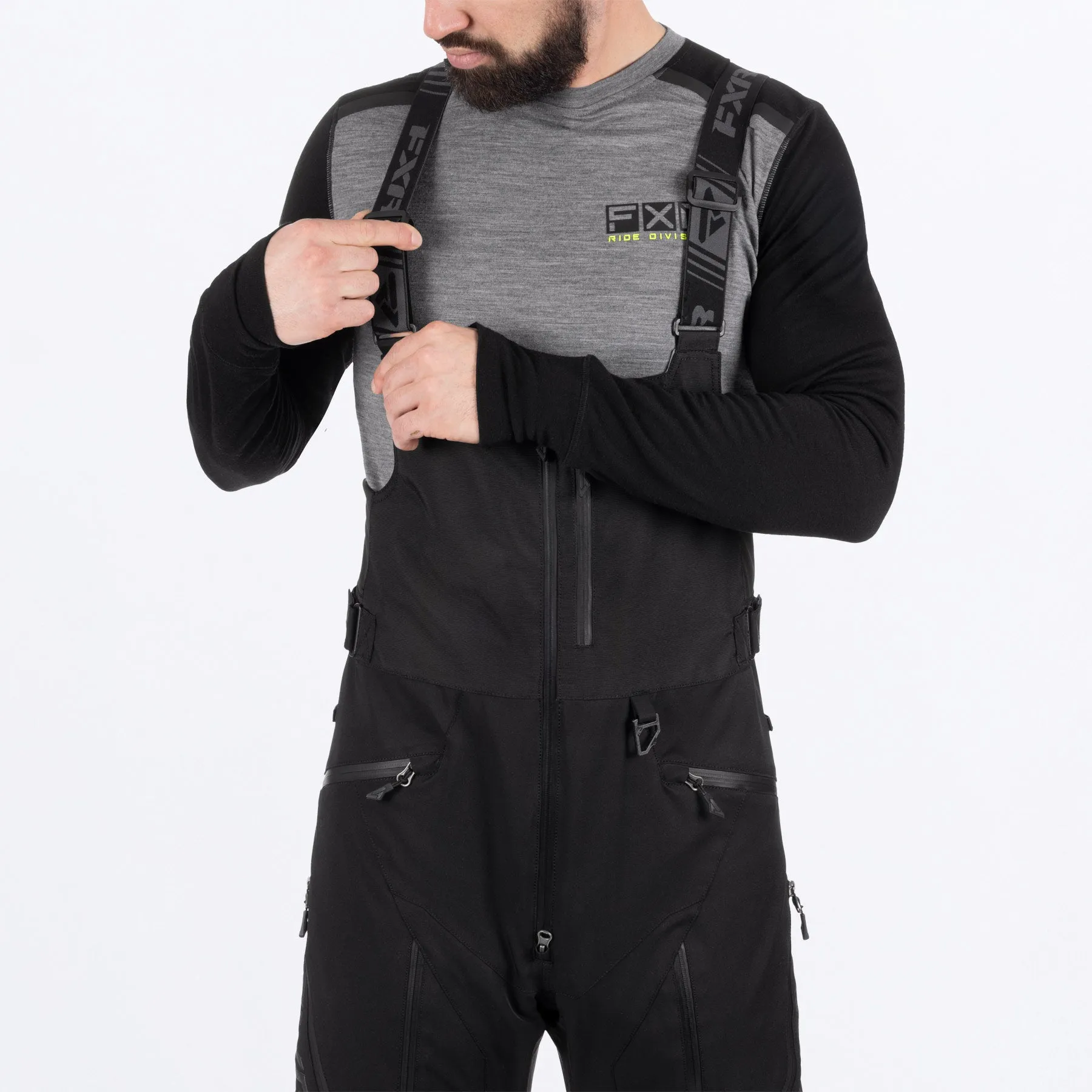 FXR Mens Insulated Renegade FX Bib Pant