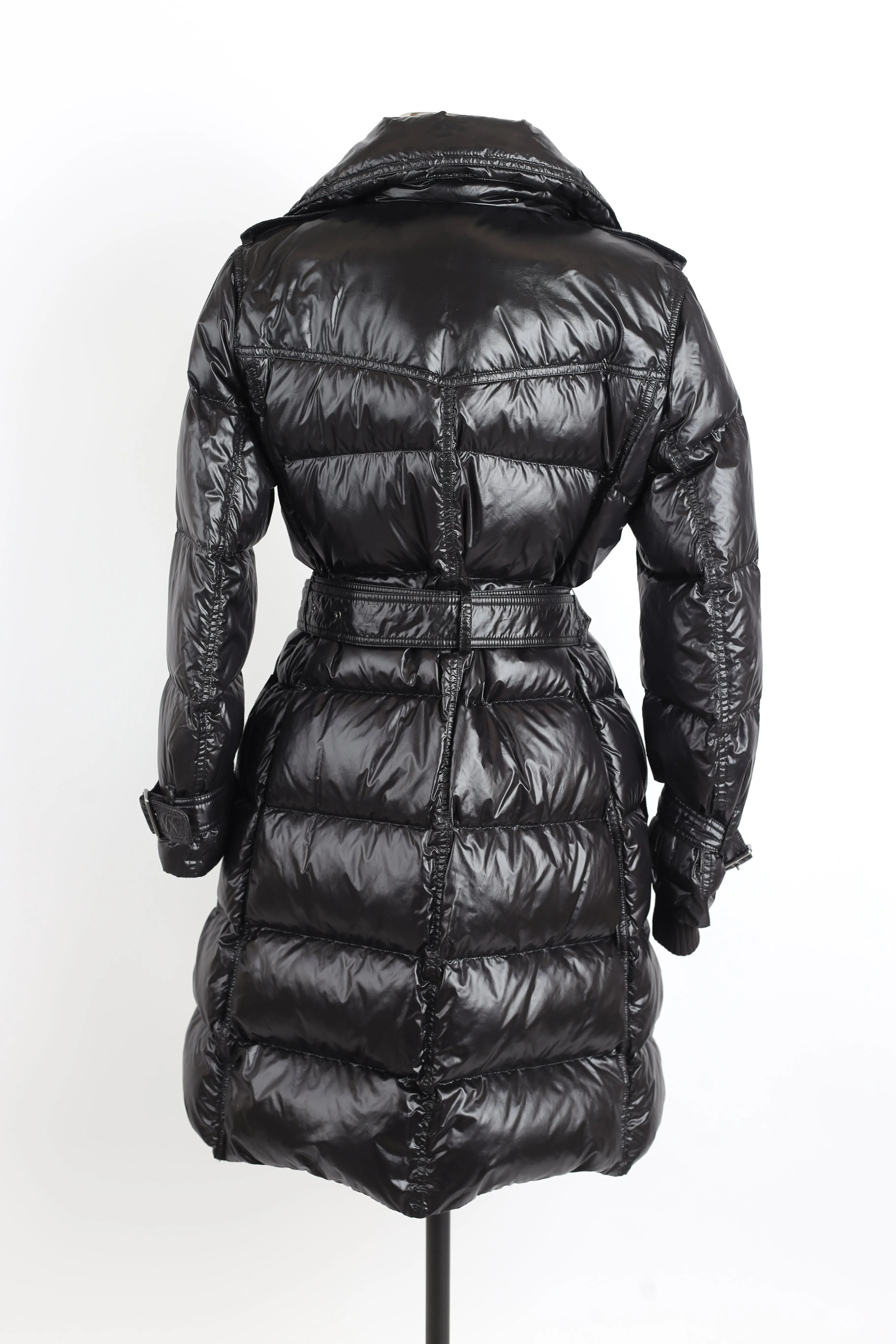 Glossy Down Parka Coat