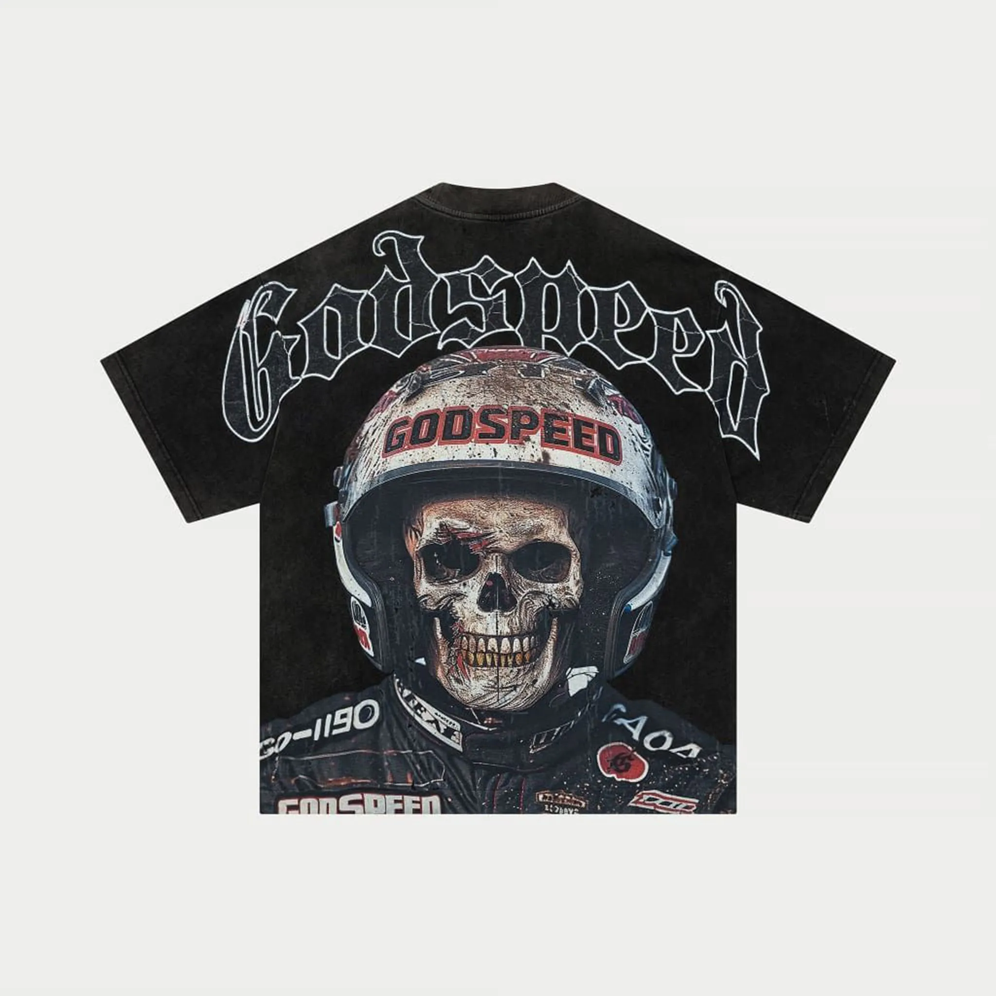 Godspeed Crash Out T-Shirt Black Wash