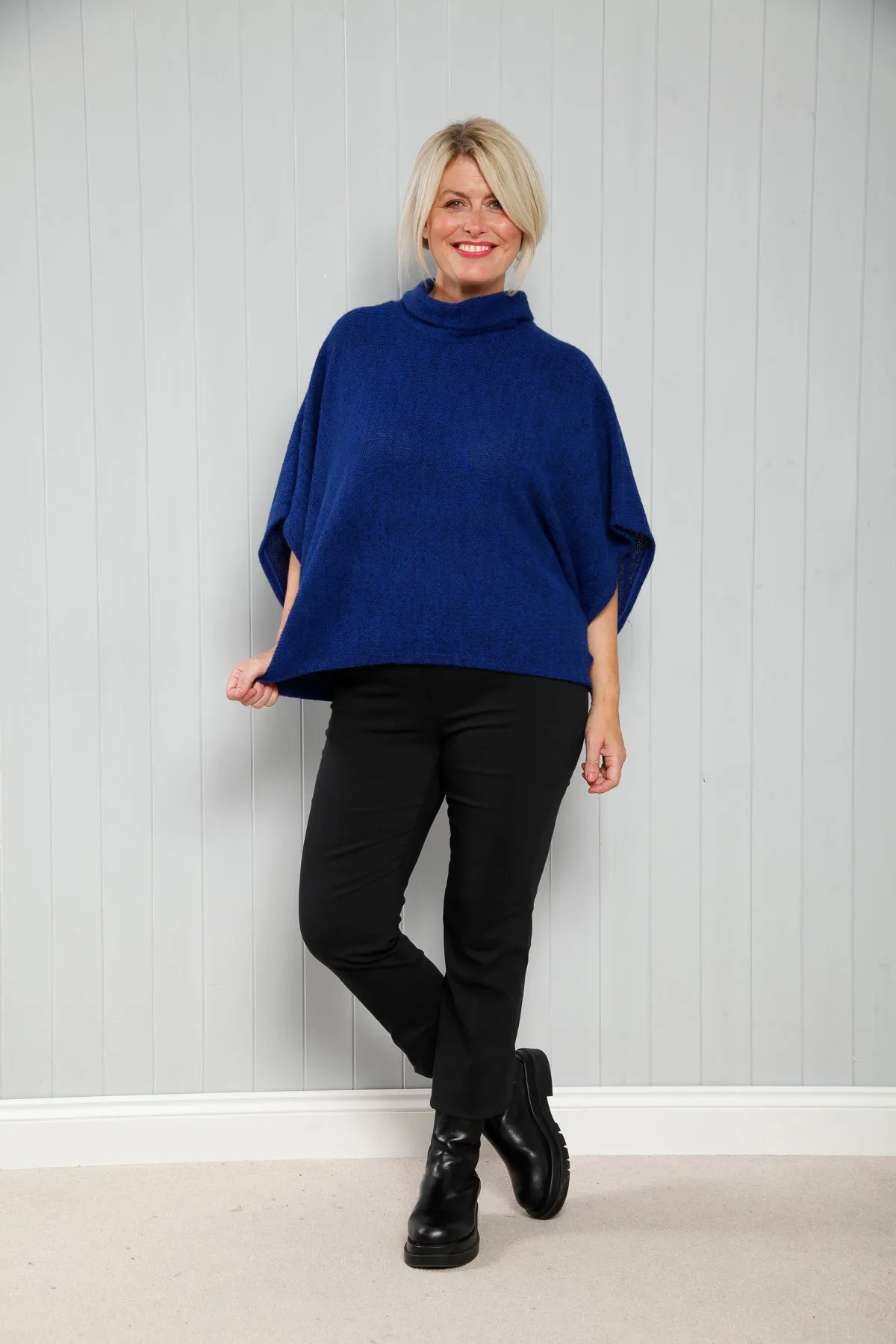 Goose Island 1165 Cowl Neck Poncho (20 Colours)