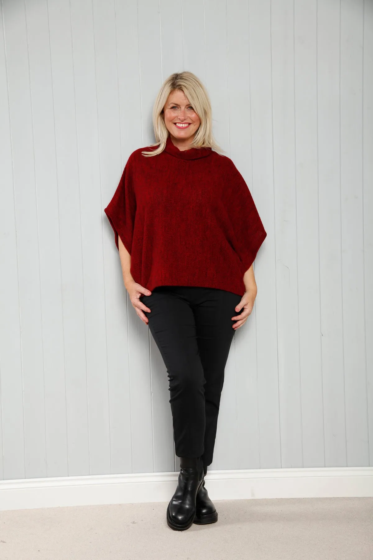 Goose Island 1165 Cowl Neck Poncho (20 Colours)