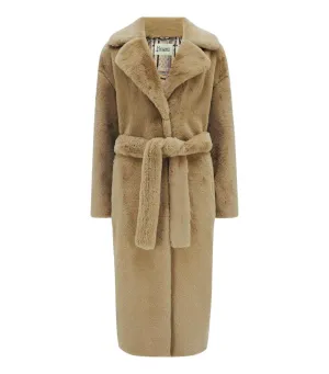 Herno Faux Fur Coat. Size 46IT