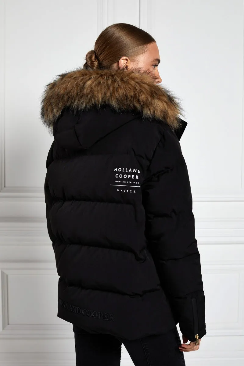 Holland Cooper Colorado Down Jacket in Black