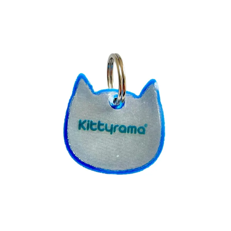 Kittyrama Reflective Ninja Cat Collar Charm (Choice of Colours)