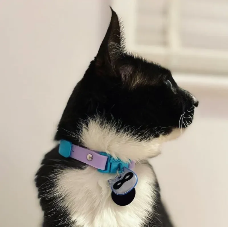 Kittyrama Reflective Ninja Cat Collar Charm (Choice of Colours)