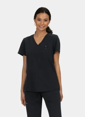 Koi Next Gen Ready To Work Scrub Top - Black