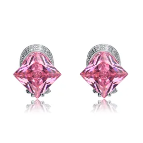 La Scène Large Solitaire Earrings