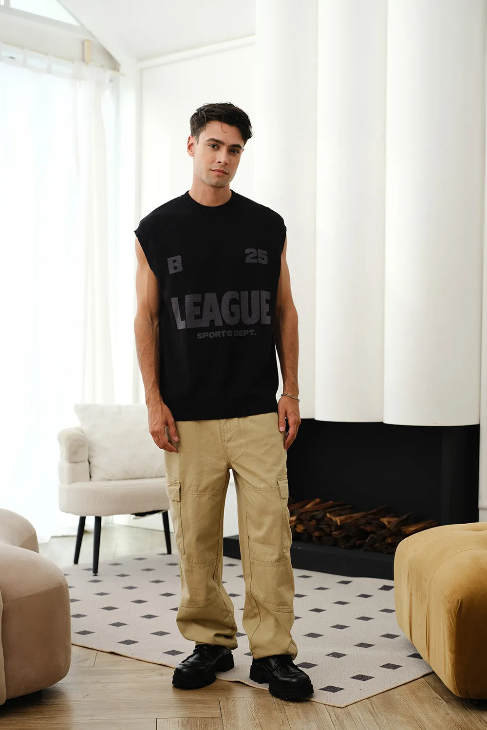 League Sports Dept Knitted Vest