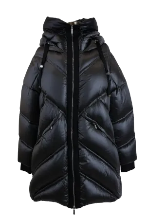 Long Down Filled Parka Coat